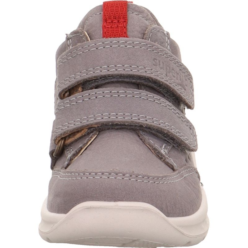 Superfit BREEZE Boys Sneakers high - Material: Leather in Grey