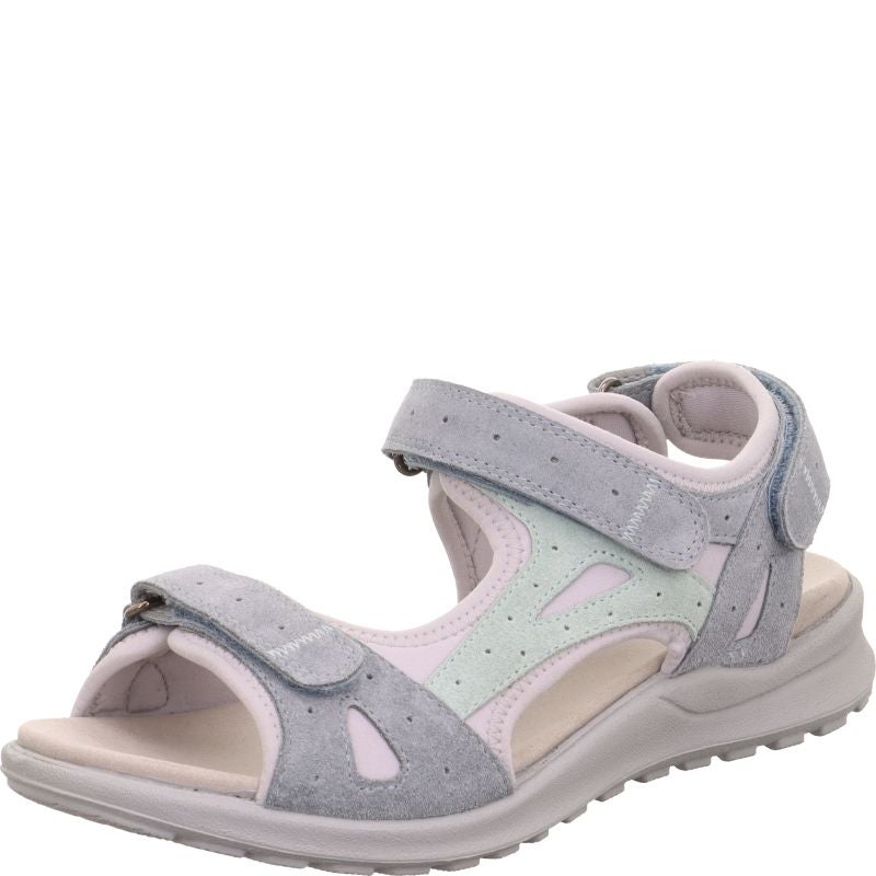 Legero SIRIS Damen Sandale - Material: Leder in Blau