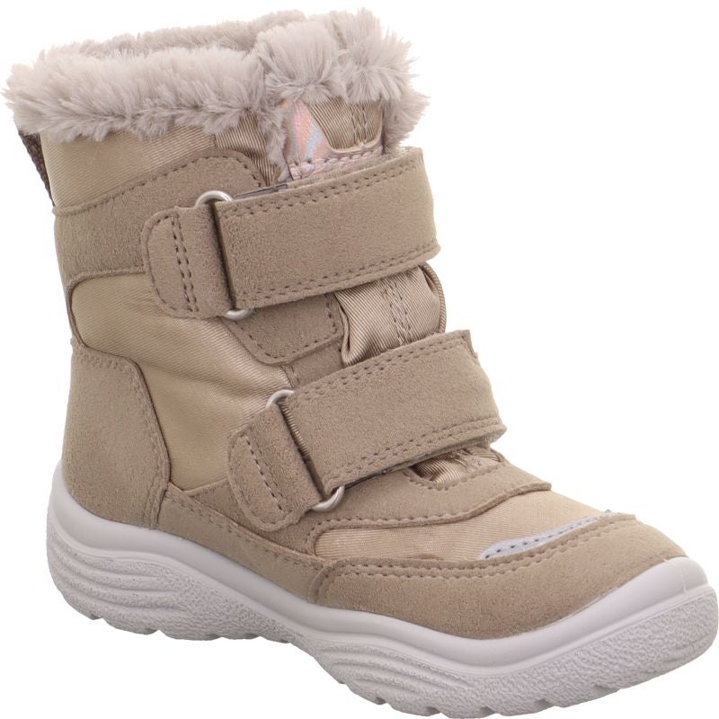 Superfit CRYSTAL Girls Boot - Material: Leather/Textil in Beige