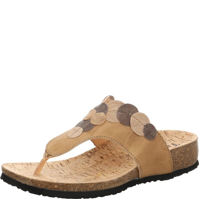 Think JULIA DAMEN Mules - Material: Leather in Beige