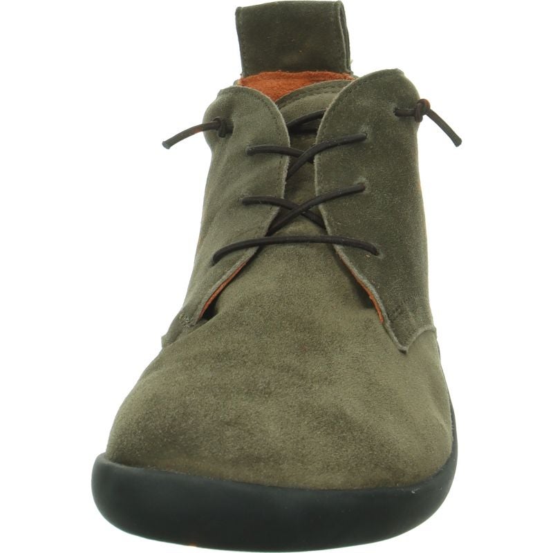 Think HAPPAT Sneakers high - Material: Leather in Olive
