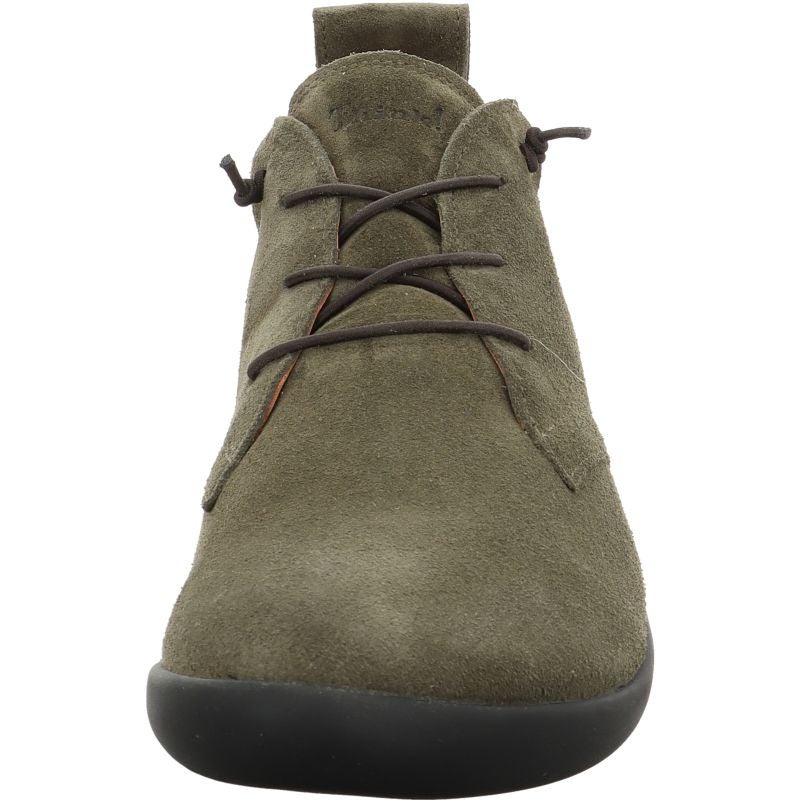Think HAPPAT Sneakers high - Material: Leather in Olive