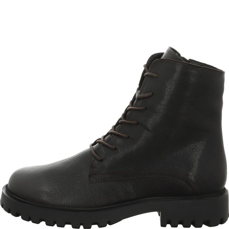 Think TRENTO Woman Ankle boot - Material: Leather in Brown