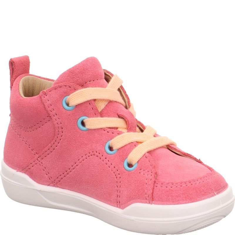 Superfit SUPERFREE Mädchen Sneaker high - Material: Leder in Rosa