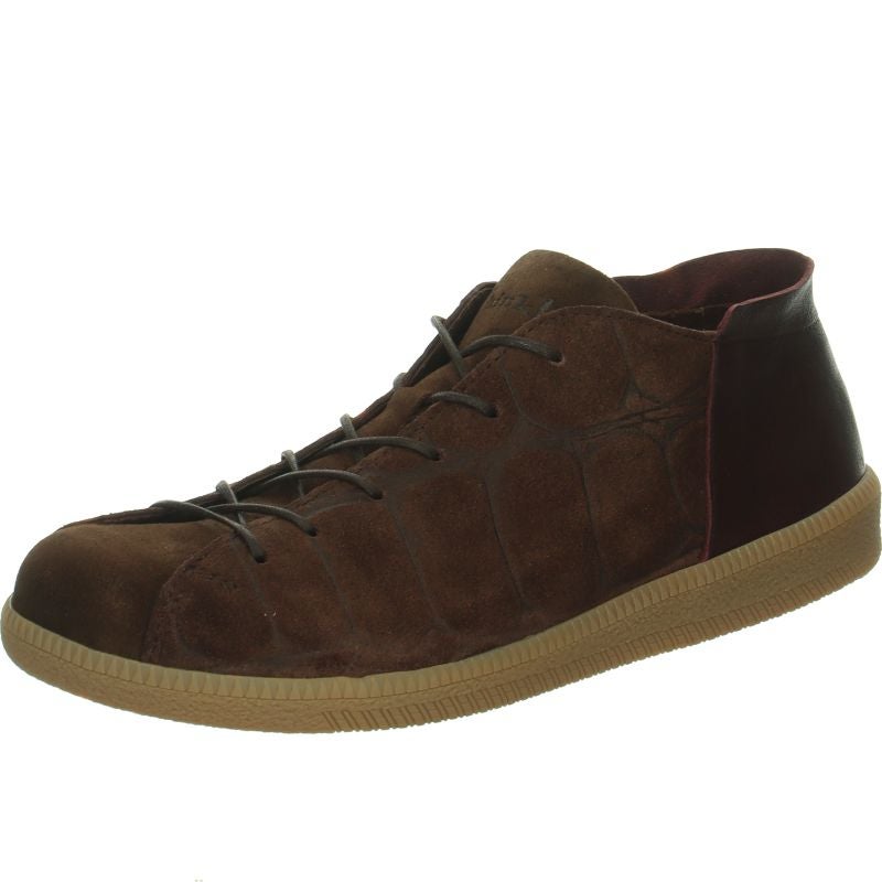Think! HADASHI Damen Sneaker low - Material: Leder in Braun