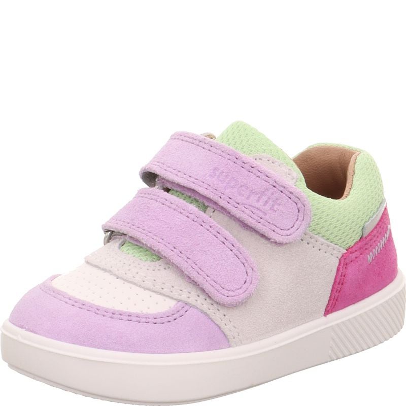 Superfit SUPIES Sneaker low - Material: Leder/Textil in Lila