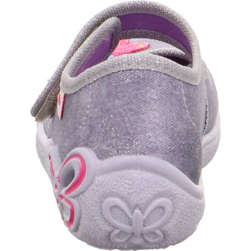 Superfit BELINDA Girls Slipper - Material: Textile in Grey