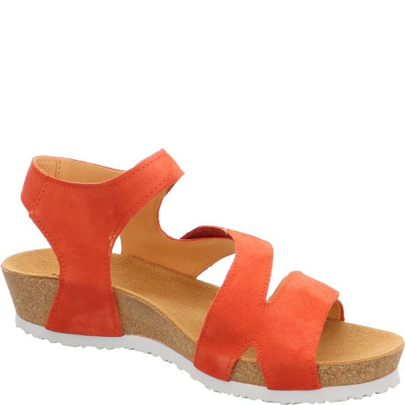 Think! DUMIA Damen Riemchensandale - Material: Leder in Rot