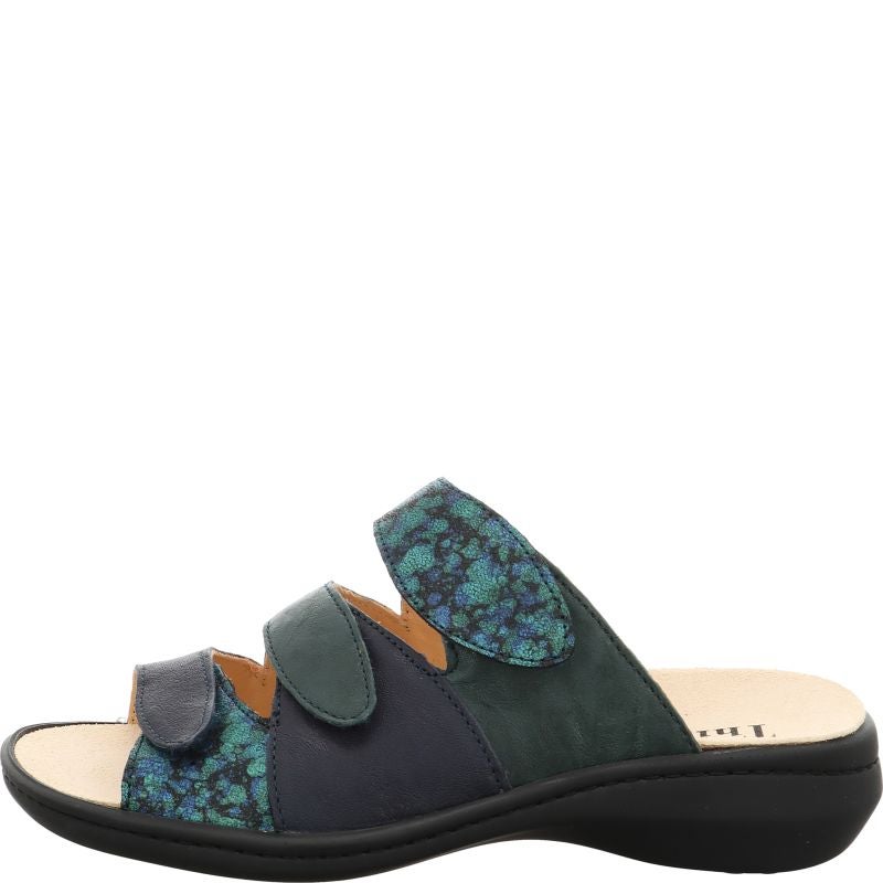Think CAMILLA DAMEN Mules - Material: Leather in Blue
