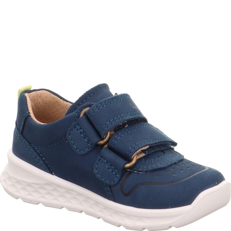Superfit BREEZE Unisex, Boys Sneakers low - Material: Leather in Blue