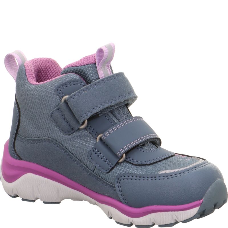 Superfit SPORT5 Mädchen Sneaker high - Material: Textil/Sonstiges Material in Blau