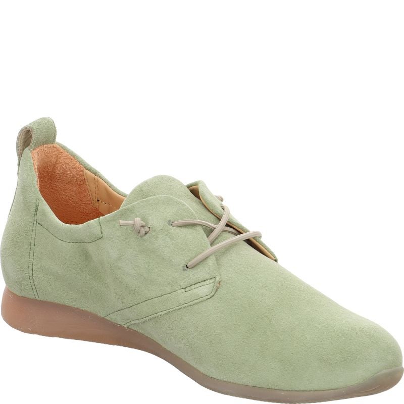 Think ALOA Woman Sneakers low - Material: Leather in Green