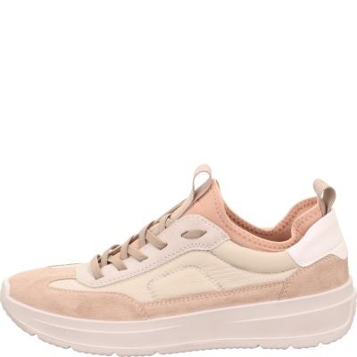 Legero SPRINTER Damen Sneaker low - Material: Leder/Sonstiges Material/Textil in Beige