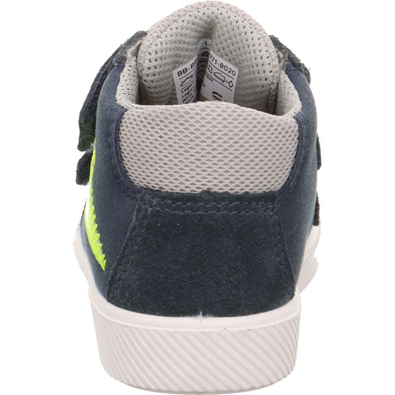 Superfit SUPIES Boys Sneakers high - Material: Leder/Sonstiges Material/Texti in Blue