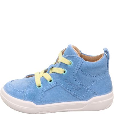 Superfit SUPERFREE Boys Sneakers high - Material: Leather in Blue