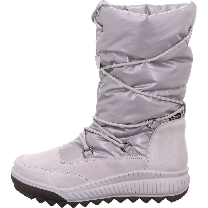 Legero TIRANO Damen Stiefel - Material: Leder/Textil in Grau