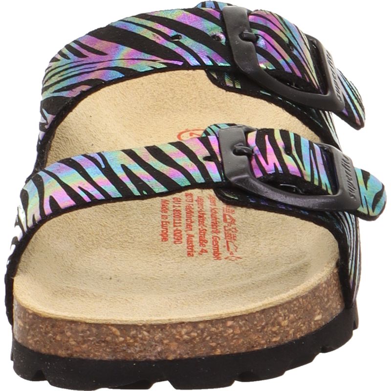 Superfit FUSSBETTPANTOFFEL Slipper - Material: Textile in Black