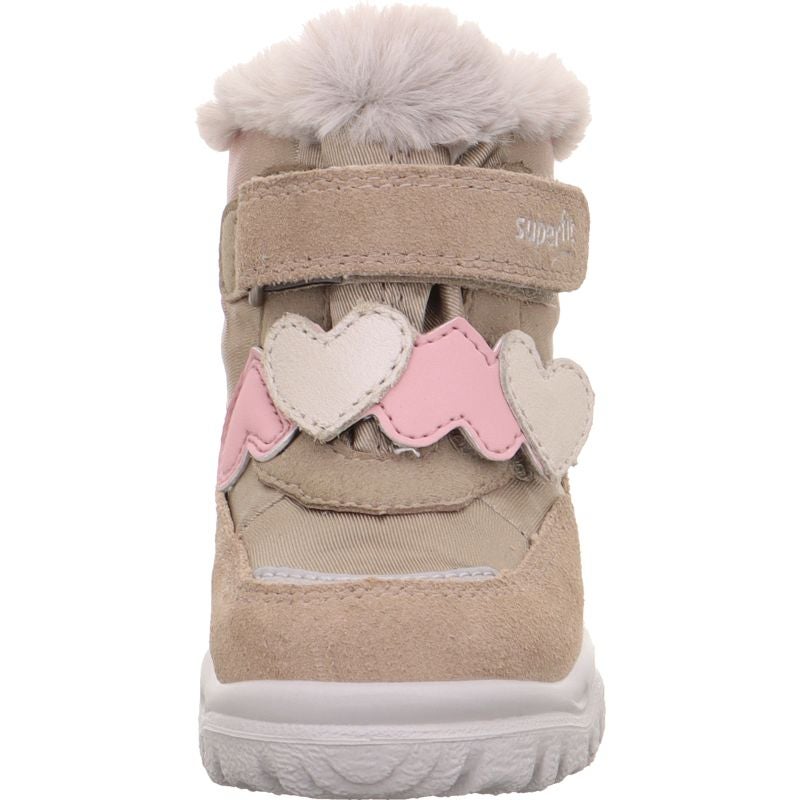 Superfit HUSKY+ Girls Boot - Material: Leather/Textil in Beige