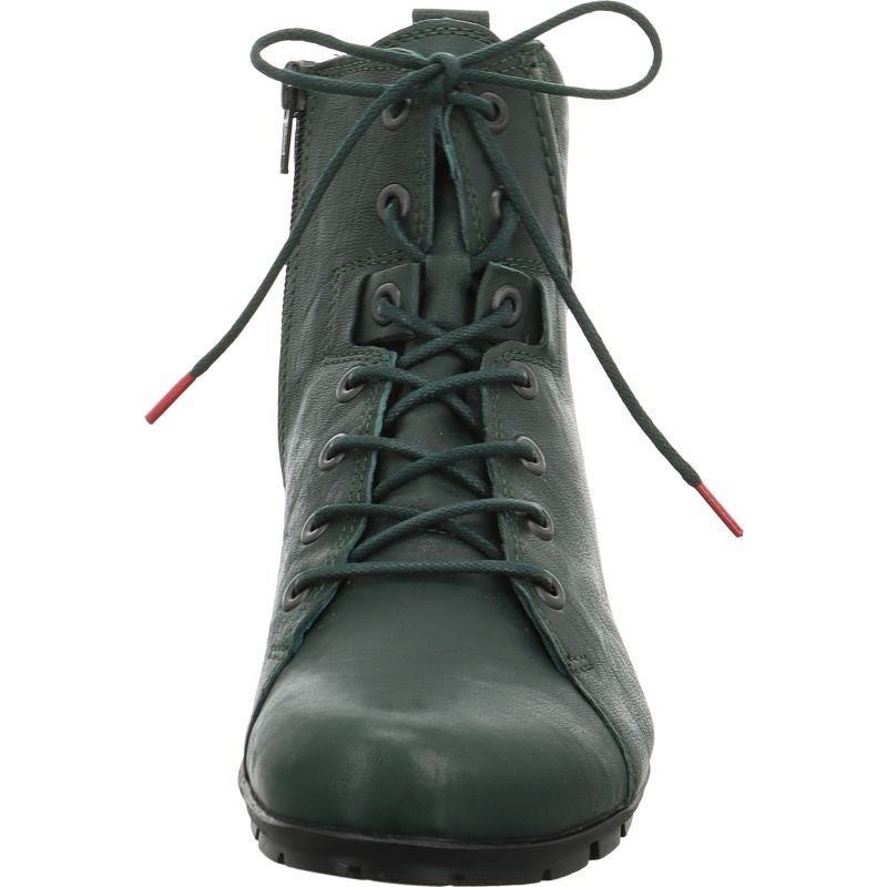 Think! MENSCHA Damen Stiefelette - Material: Leder in Grün