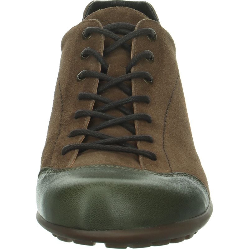Think KONG HERREN Lace up shoe - Material: Leather in Brown