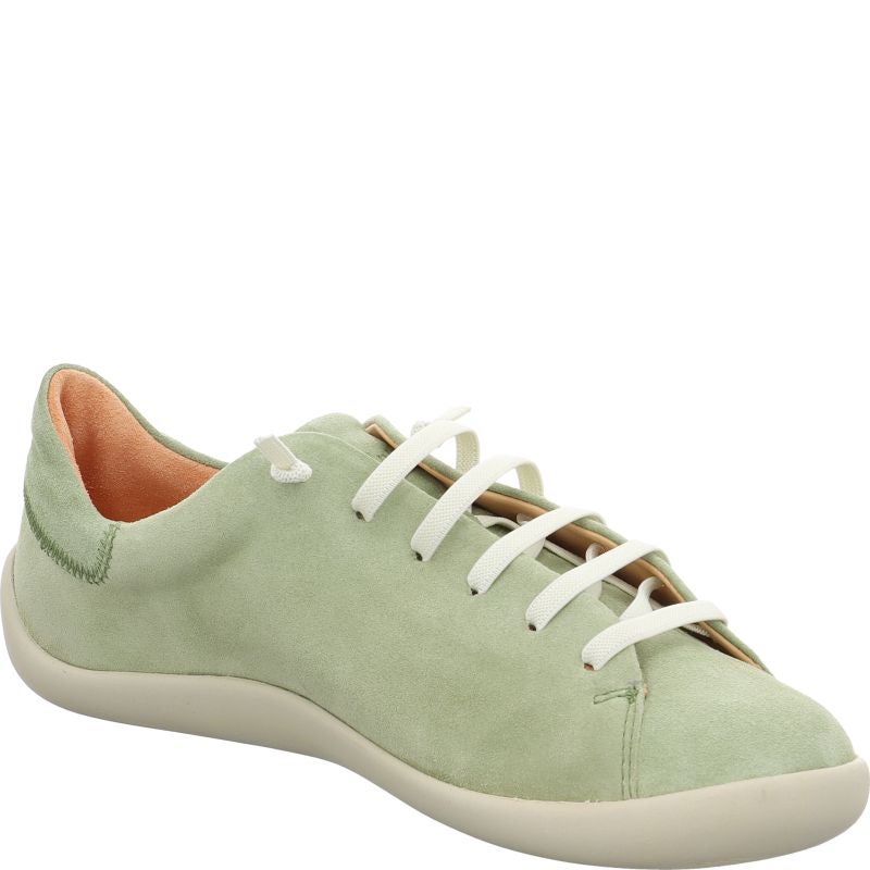 Think BLO Sneakers low - Material: Leather in Green