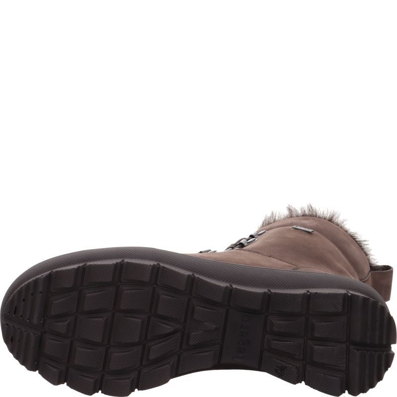 Legero NOVARA Damen Schnürboots - Material: Leder in Grau