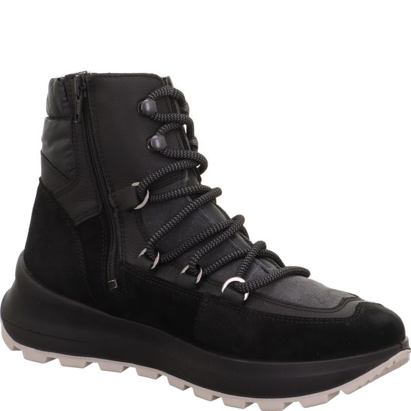 Legero T4 RUN Woman  - Material: Leather/Textil in Black
