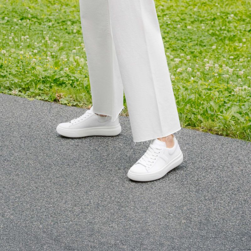 legero T4 JUMP Damen Sneaker low - Material: Leder in Weiß