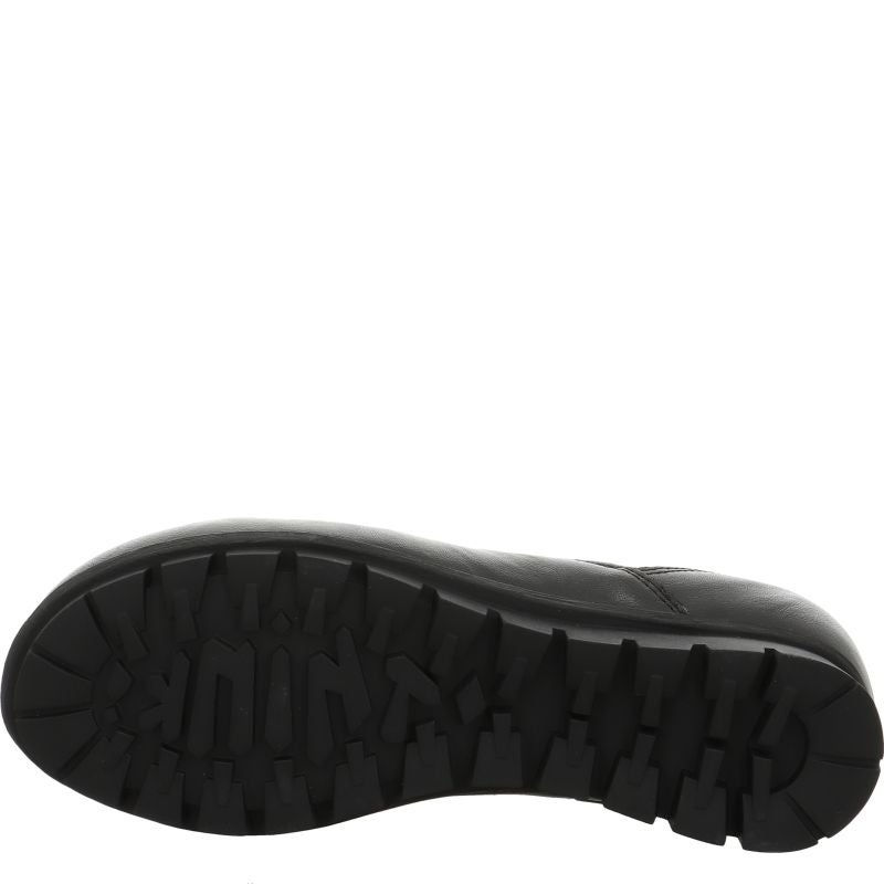 Think MENSCHA Woman Slipper - Material: Leather in Black