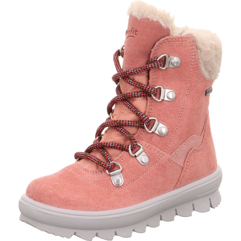 Superfit FLAVIA Mädchen Boots - Material: Leder/Textil in Rosa