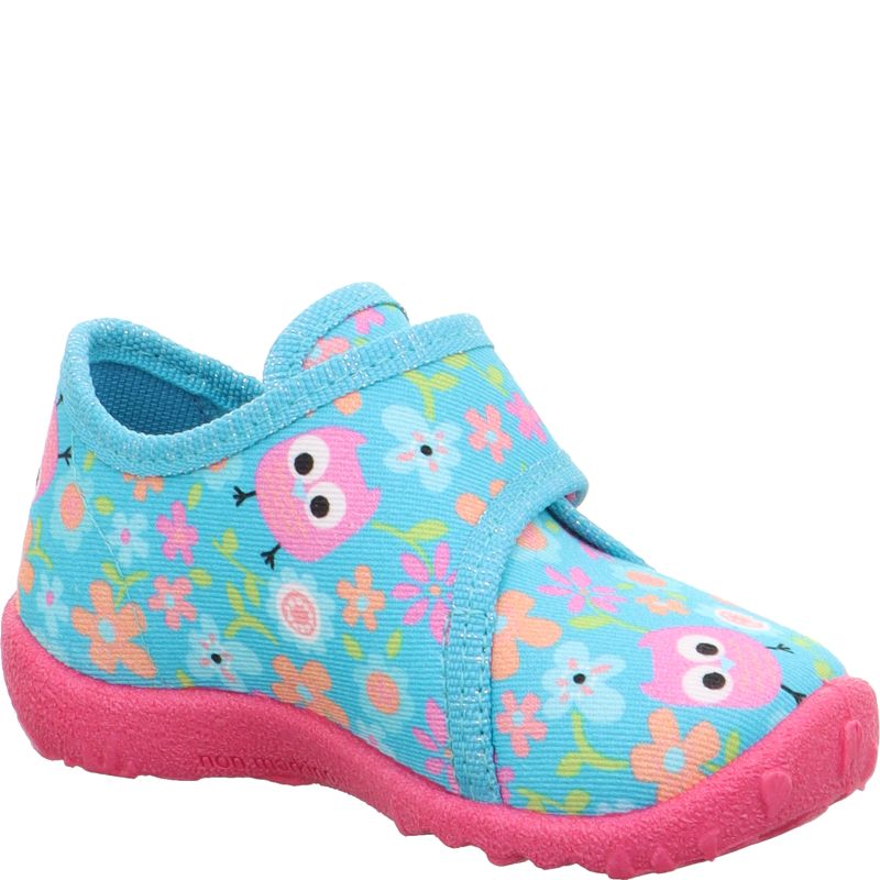 Superfit SPOTTY Girls Slipper - Material: Textile in Blue