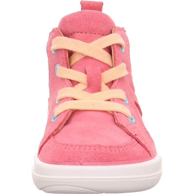 Superfit SUPERFREE Mädchen Sneaker high - Material: Leder in Rosa