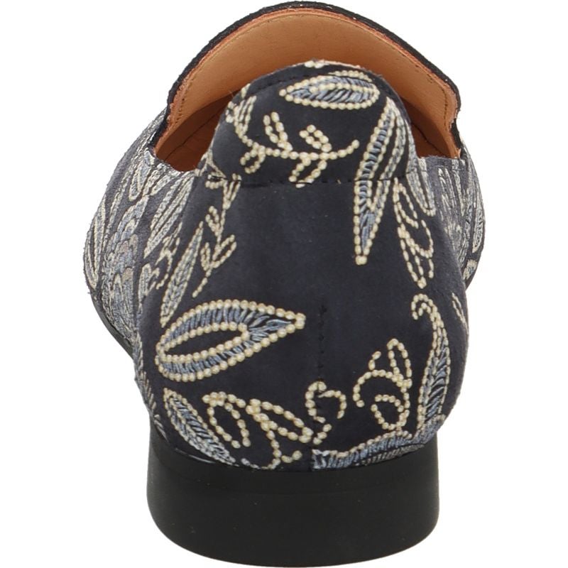 Think! GUAD2 Damen Slipper - Material: Leder in Blau