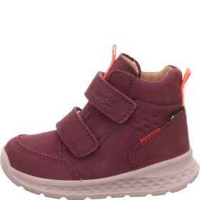 Superfit BREEZE Sneakers high - Material: Leather in Red