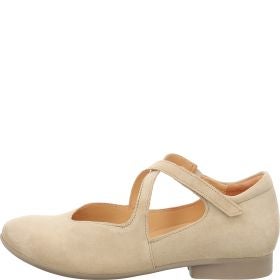 Think GUAD2 Ballerina - Material: Leather in Beige