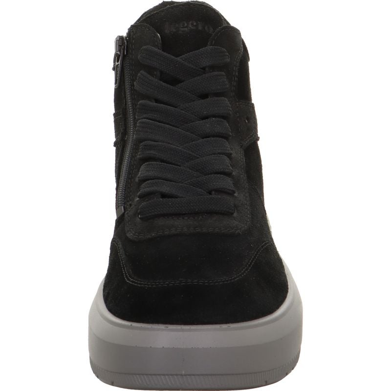 Legero WONDER Damen Sneaker high - Material: Leder in Schwarz
