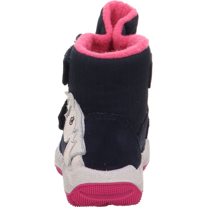 Superfit ICEBIRD Girls Boot - Material: Leather/Textil in Blue