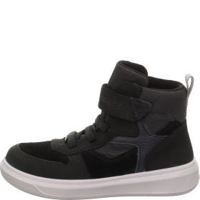 Superfit COSMO Boys Sneakers high - Material: Leather/Textil in Black