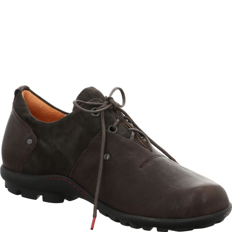 Think KONG HERREN Men Lace up shoe - Material: Leather in Brown