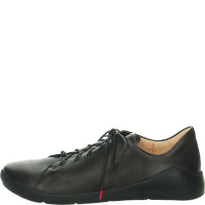 Think! DUENE Damen Sneaker low - Material: Leder in Schwarz