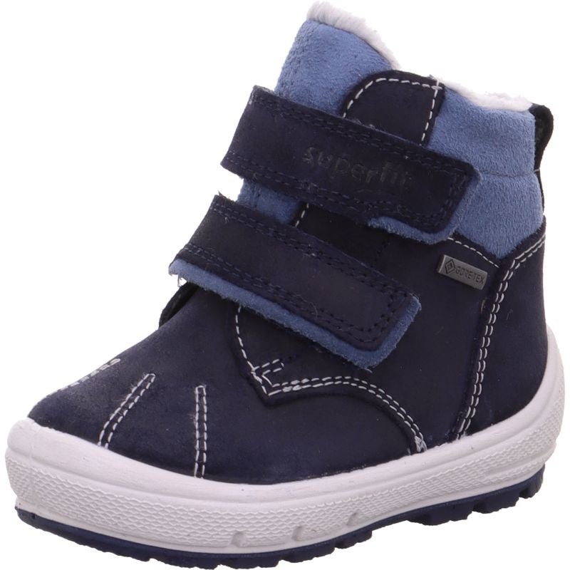 Superfit GROOVY Boys Boot - Material: Leather/Textil in Blue
