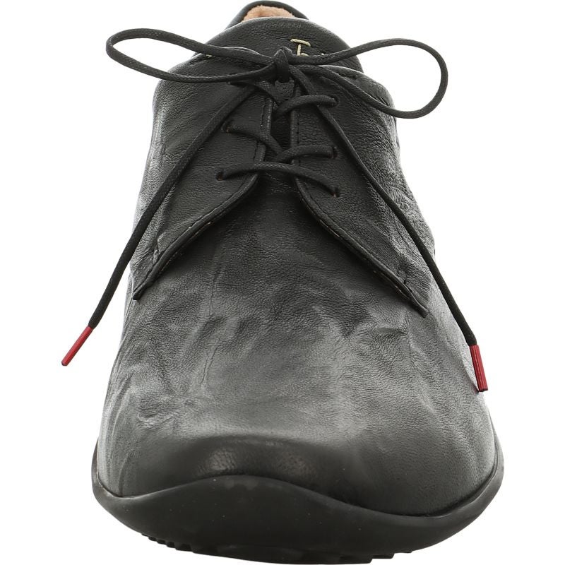 Think STONE HERREN Men Lace up shoe - Material: Leather in Black