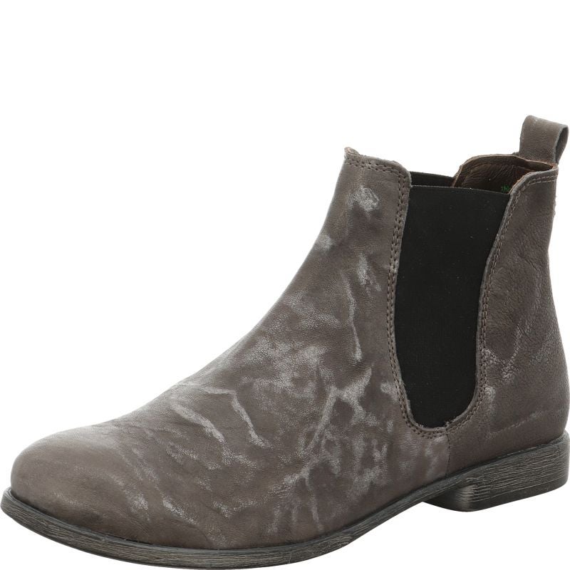 Think AGRAT Woman Cheslea boot - Material: Leather in Grey