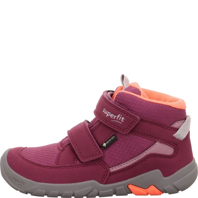 Superfit TRACE Mädchen Sneaker high - Material: Textil/Sonstiges Material in Rot