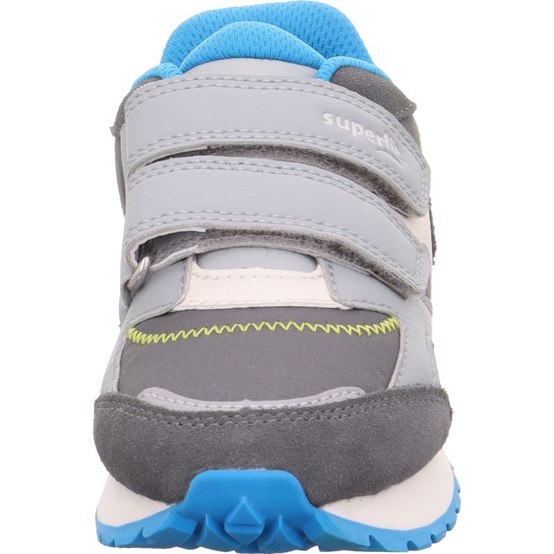 Superfit DASH Sneaker low - Material: Leder/Sonstiges Material/Textil in Grau