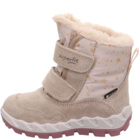 Superfit ICEBIRD Mädchen Boots - Material: Leder/Textil in Beige