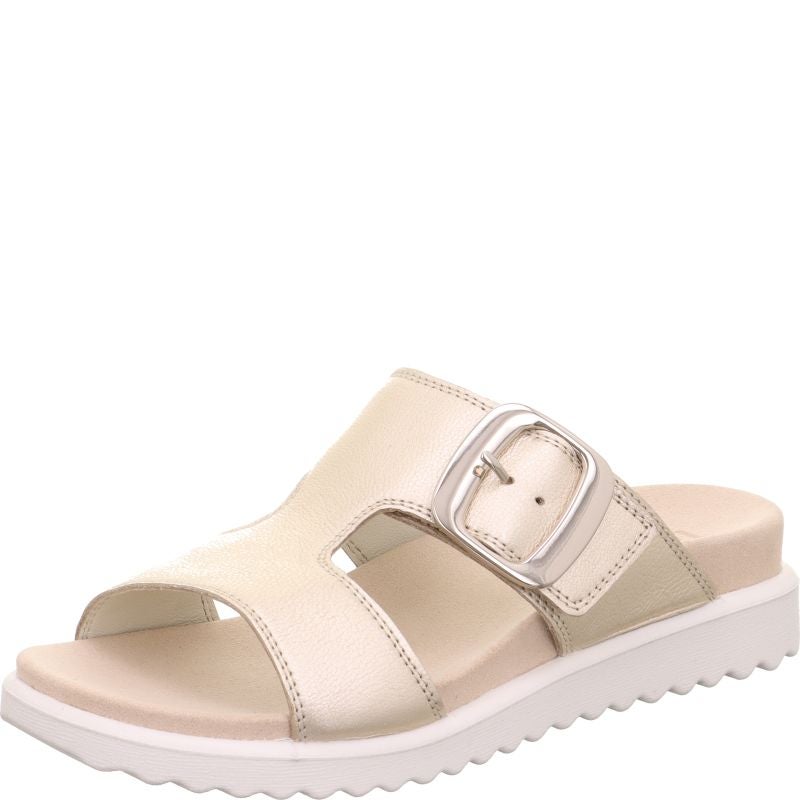 Legero MOVE Mules - Material: Leather in Metallic