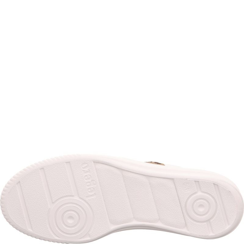 Legero SILENCE Sneakers low - Material: Leather in White