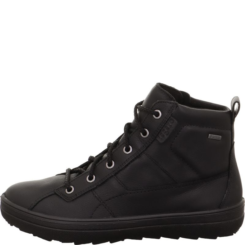 Legero MIRA Woman Sneakers high - Material: Leather in Black