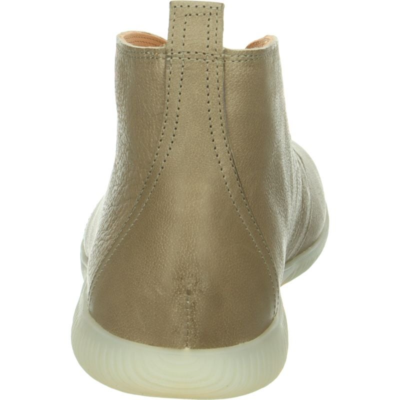 Think HAUKI HERREN Men Sneakers high - Material: Leather in olive